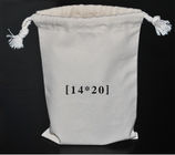 Borse del campione del panno su misura logo, borse estraenti del campione con la corda del cotone