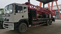 Perforatrice montata camion ad alta velocità, rosso geotecnico del materiale di trivellazione