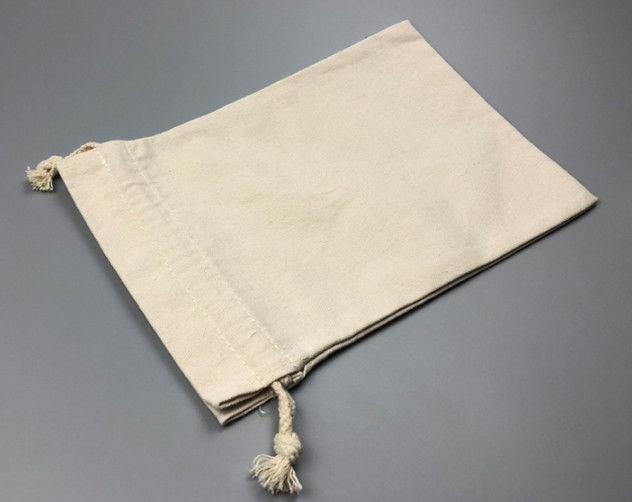Il mini campione geologico giallo insacca/le borse campione del cotone con la corda del cotone